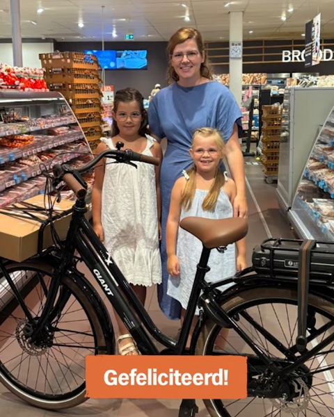De winnaars van de Winkelwagenrace!