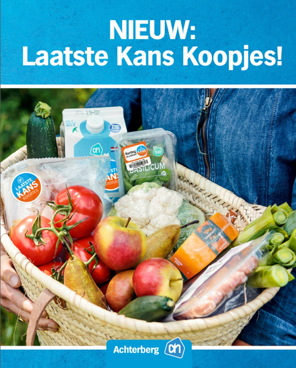 Nieuw in de AH app: Laatste Kans Koopjes