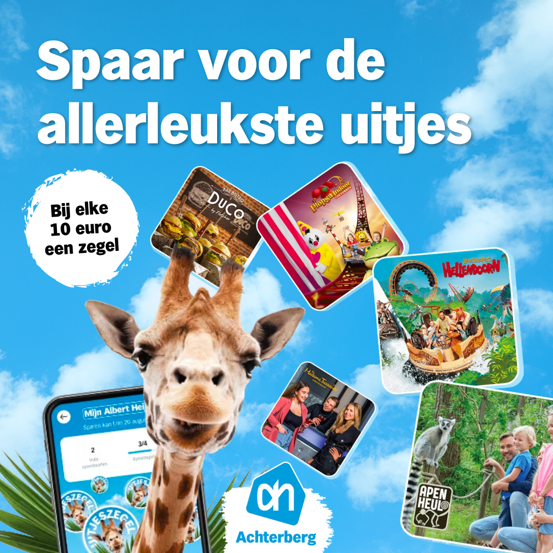 Spaar nu voor de allerleukste uitjes