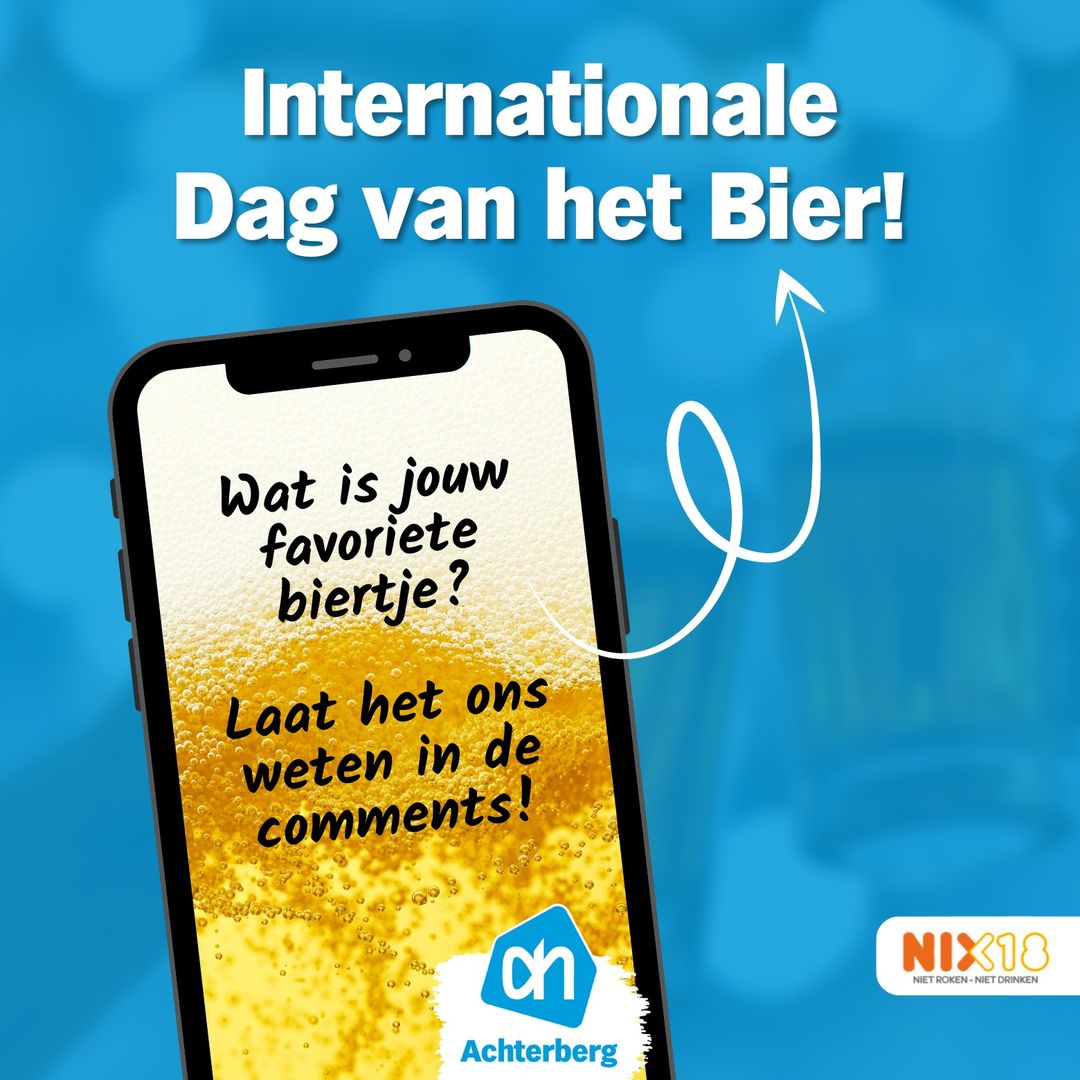 Internationale dag van het bier!