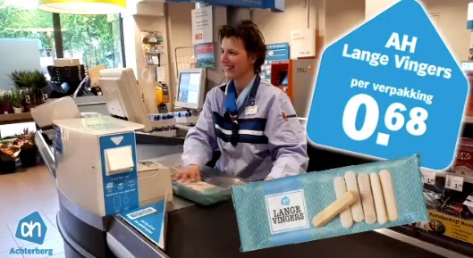 Het favoriete tussendoortje van onze caissière Celena!