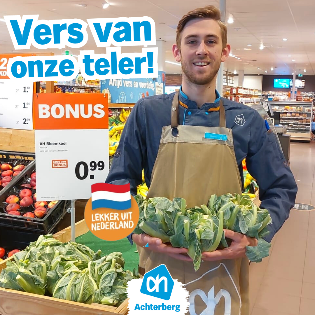 Vers van onze teler!